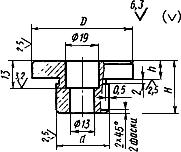 ГОСТ 16376-70 Блоки калибровочных штампов. Конструкция и размеры (с Изменениями N 1, 2)