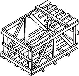 ГОСТ 16536-90 Ящики деревянные для продукции автомобильной промышленности. Технические условия