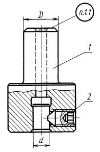 ГОСТ 16720-71 Хвостовики с отверстием под пуансон для штампов листовой штамповки. Конструкция и размеры (с Изменениями N 1, 2)