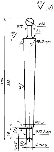 ГОСТ 16818-85 Форма песчаная для получения заготовок образцов для испытания механических свойств серого чугуна с пластинчатым графитом. Размеры и технические требования