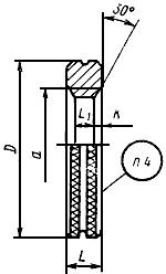 ГОСТ 17764-72 Кольца резьбовые с укороченным профилем резьбы диаметром от 2 до 100 мм. Конструкция и основные размеры (с Изменениями N 1, 2, 3)