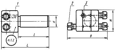 ГОСТ 18071-72 Державки сменные для прямого крепления резцов к токарно-револьверным автоматам. Конструкция и размеры (с Изменением N 1)