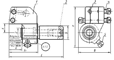 ГОСТ 18073-72 Державки для тангенциальных резцов и зажимных втулок к токарно-револьверным автоматам. Конструкция и размеры (с Изменением N 1)