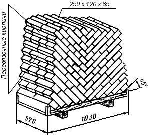 ГОСТ 18343-80 Поддоны для кирпича и керамических камней. Технические условия