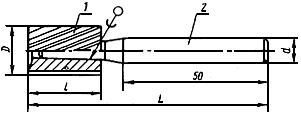 ГОСТ 18948-73 Фрезы концевые цилиндрические, оснащенные коронками из твердого сплава, для труднообрабатываемых сталей и сплавов. Конструкция и размеры (с Изменением N 1)