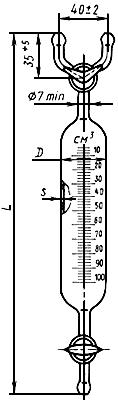 ГОСТ 18954-73 Прибор и пипетки стеклянные для отбора и хранения проб газа. Технические условия (с Изменениями N 1, 2, 3)