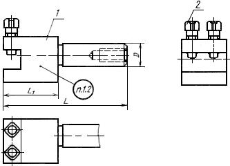 ГОСТ 19913-74 Державки с цилиндрическим хвостовиком для прямого крепления резца к токарно-револьверным станкам. Конструкция и размеры (с Изменениями N 1, 2)