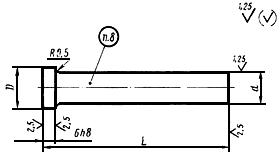 ГОСТ 19942-74 Колонки возврата пресс-форм литья под давлением. Конструкция и размеры (с Изменением N 1)