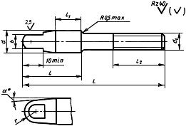 ГОСТ 20348-74 Штыри для моделей литниковой системы. Конструкция и размеры (с Изменениями N 1, 2)