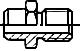 ГОСТ 21975-76 Соединения трубопроводов резьбовые. Номенклатура корпусных деталей (с Изменением N 1)
