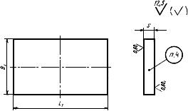 ГОСТ 22068-76 Плиты-заготовки выталкивателей прямоугольные пресс-форм для литья термопластов под давлением. Конструкция и размеры (с Изменением N 1)