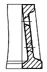 ГОСТ 22957-78 Профили стенок литейных цельнолитых стальных и чугунных опок. Конструкция и размеры (с Изменением N 1)