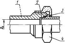 ГОСТ 23102-78 Патрубки присоединительные бортовой малогабаритной арматуры. Конструкция и размеры (с Изменениями N 1, 2, 3)
