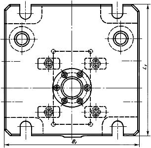 ГОСТ 23210-78 Блоки универсальных штампов для обрезки облоя у штампованных поковок с удлиненной осью на кривошипных прессах. Конструкция и размеры (с Изменением N 1)