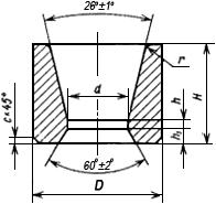 ГОСТ 2330-76 Волоки-заготовки из твердых спеченных сплавов для волочения труб круглого сечения. Формы и размеры. Технические условия (с Изменениями N 1, 2)