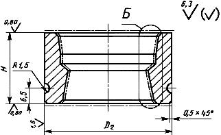 ГОСТ 24339-80 Пресс-формы съемные многоместные для изготовления шевронных резинотканевых манжет. Конструкция и размеры (с Изменением N 1)