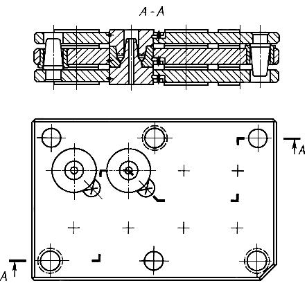 ГОСТ 24341-80 Пресс-формы съемные многоместные для изготовления резинотканевых опорных колец. Конструкция и размеры (с Изменением N 1)