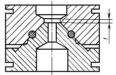 ГОСТ 24514-80 Пакеты быстросменные с коническим разъемом пресс-форм для изготовления резиновых колец круглого сечения. Конструкция и размеры (с Изменением N 1)