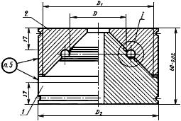ГОСТ 24519-80 Пакеты двухкассетных пресс-форм для изготовления резиновых колец круглого сечения. Конструкция и размеры (с Изменением N 1)