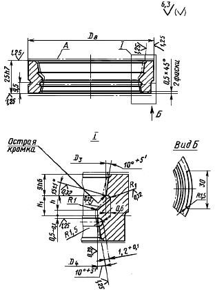 ГОСТ 24829-81 Пакеты трехкассетных пресс-форм для изготовления резиновых уплотнительных манжет. Конструкция и размеры