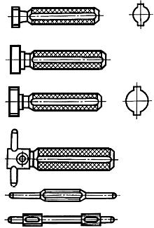 ГОСТ 24851-81 Калибры гладкие для цилиндрических отверстий и валов. Виды (с Изменением N 1)
