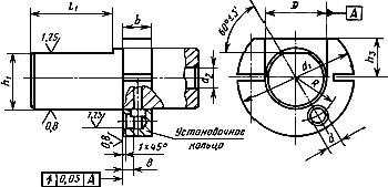 ГОСТ 24900-81 (СТ СЭВ 1859-79) Хвостовики державок цилиндрические для токарных станков с программным управлением. Основные размеры
