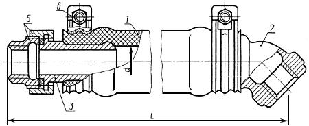 ГОСТ 2593-82 Рукава соединительные для тормозов подвижного состава железных дорог. Технические условия (с Изменениями N 1, 2, 3, 4)