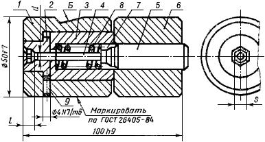 ГОСТ 26508-85 Инструмент для холодноштамповочных автоматов. Матрицы второго перехода. Конструкция и размеры (с Изменением N 1)