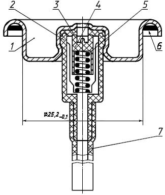 ГОСТ 26891-86  Клапаны аэрозольные, головки распылительные и колпачки. Технические условия (с Изменениями N 1, 2)