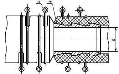 ГОСТ 3050-77 Соединения шланговые для гибких шлангов водяных насосов. Технические условия (с Изменением N 1)