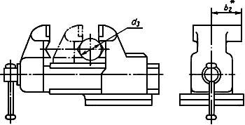 ГОСТ 4045-75 Тиски слесарные с ручным приводом. Технические условия (с Изменениями N 1, 2, 3)