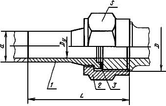 ГОСТ 5890-78 Соединения труб штуцерно-торцовые. Технические условия (с Изменениями N 1, 2, 3)