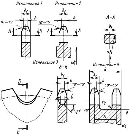 ГОСТ 592-81 Звездочки для пластинчатых цепей. Методы расчета и построения профиля зубьев. Предельные отклонения (с Изменением N 1)