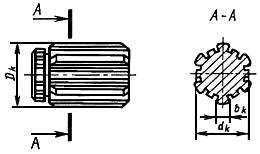 ГОСТ 7951-80 Калибры для контроля шлицевых прямобочных соединений. Допуски (с Изменениями N 1, 2)