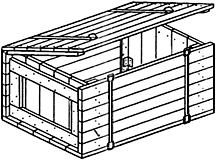 ГОСТ 9396-88 Ящики деревянные многооборотные. Общие технические условия